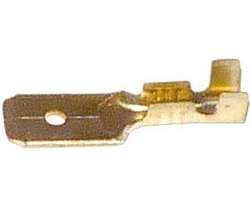Konektor Faston plíšek 6,3mm pro kabel 1-1,5m