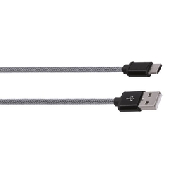 Kabel USB - USB C  2.0 A 1m černá