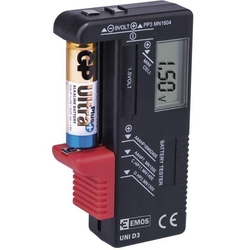 Tester baterií UNI  LCD  N0322