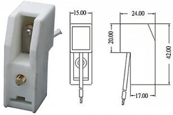 Patice pro lineární halogeny R7s  1ks     