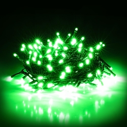 Vánoční řetěz LED 150 15+5 m zelené  Retlux