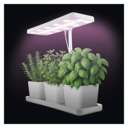 LED GROW pěstební lampa 7 W, časovač, stmívatelná,