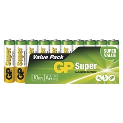 Baterie GP LR06 ALKALICKÁ 10 pack