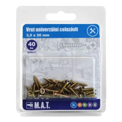 Vrut celozávit 3,5x 20mm