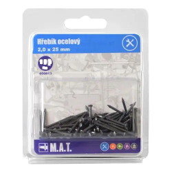 hřebík ocelový 30x2,0mm 50ks