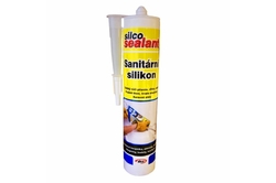 Silikon sanitarni jednoslozkovy bílý 310ml Silco