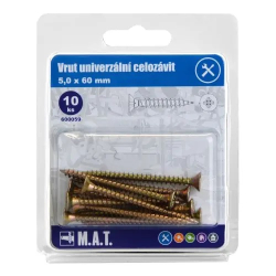 Vrut celozávit 5,0x 60mm