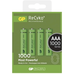 Nabíjecí baterie GP ReCyko 1000 AAA (HR03) 