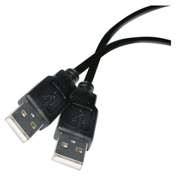 Kabel USB 2.0 A vidlice - A vidlice 2m 