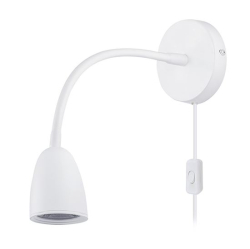 Lampička LED nástěnná 4W 300K bílá stmívatelná