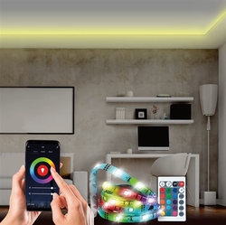 Solight Wifi Smart LED světelný pás, RGB, 5m, sada