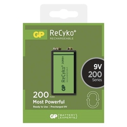 Nabíjecí baterie GP R9V / 200mAh ReCyko+