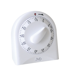 Minutka JVD mechanická bílá SR82.1