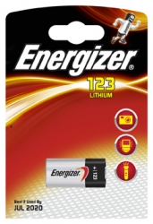 Fotobaterie Energizer 123A  3V