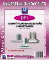 Filtr DF1 tukový digestoř s odsáváním